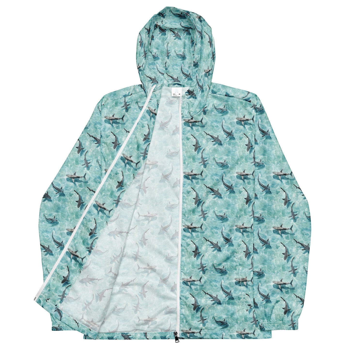 Blacktip Shark Drift Men’s Windbreaker - 