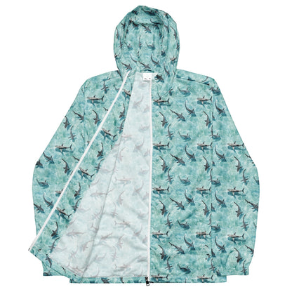Blacktip Shark Drift Men’s Windbreaker - 