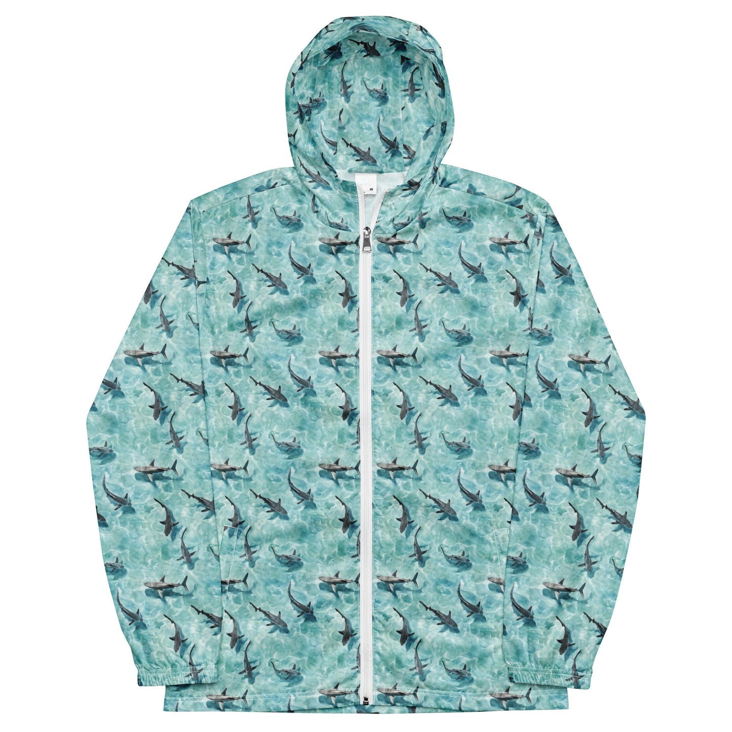 Blacktip Shark Drift Men’s Windbreaker - 