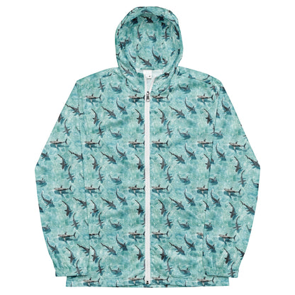 Blacktip Shark Drift Men’s Windbreaker - 