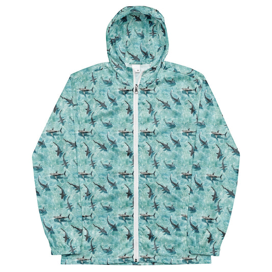 Blacktip Shark Drift Men’s Windbreaker - 
