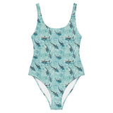 Blacktip Shark Drift One-Piece Swimsuit -  - ["shark","shark watch","swim","Wildlife","women"]