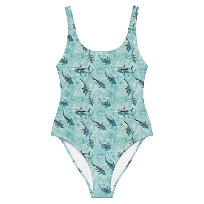 Blacktip Shark Drift One-Piece Swimsuit - 