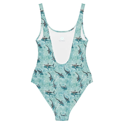 Blacktip Shark Drift One-Piece Swimsuit - 
