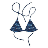Oceza Sharks & Rays Triangle Bikini Top Bikini Top