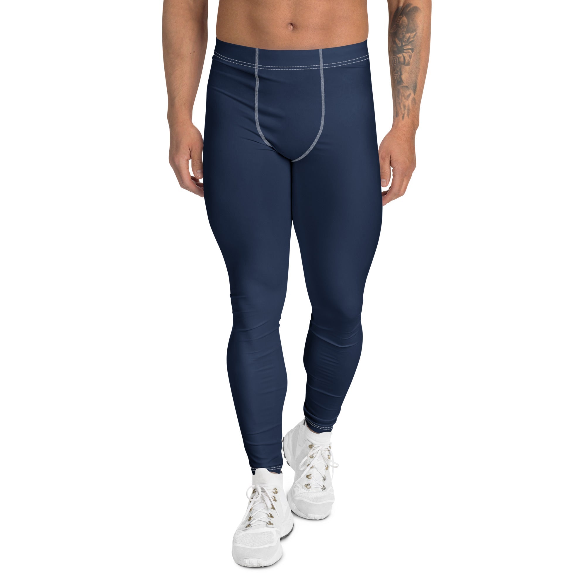 Oceza Solid Color Men's Swim Leggings Leggings