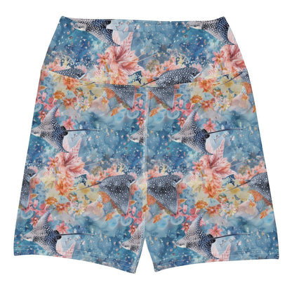 Spotted Eagle Ray 4" Inch Dive Shorts - 