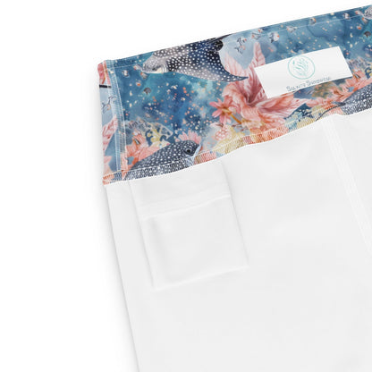 Spotted Eagle Ray 4" Inch Dive Shorts - 