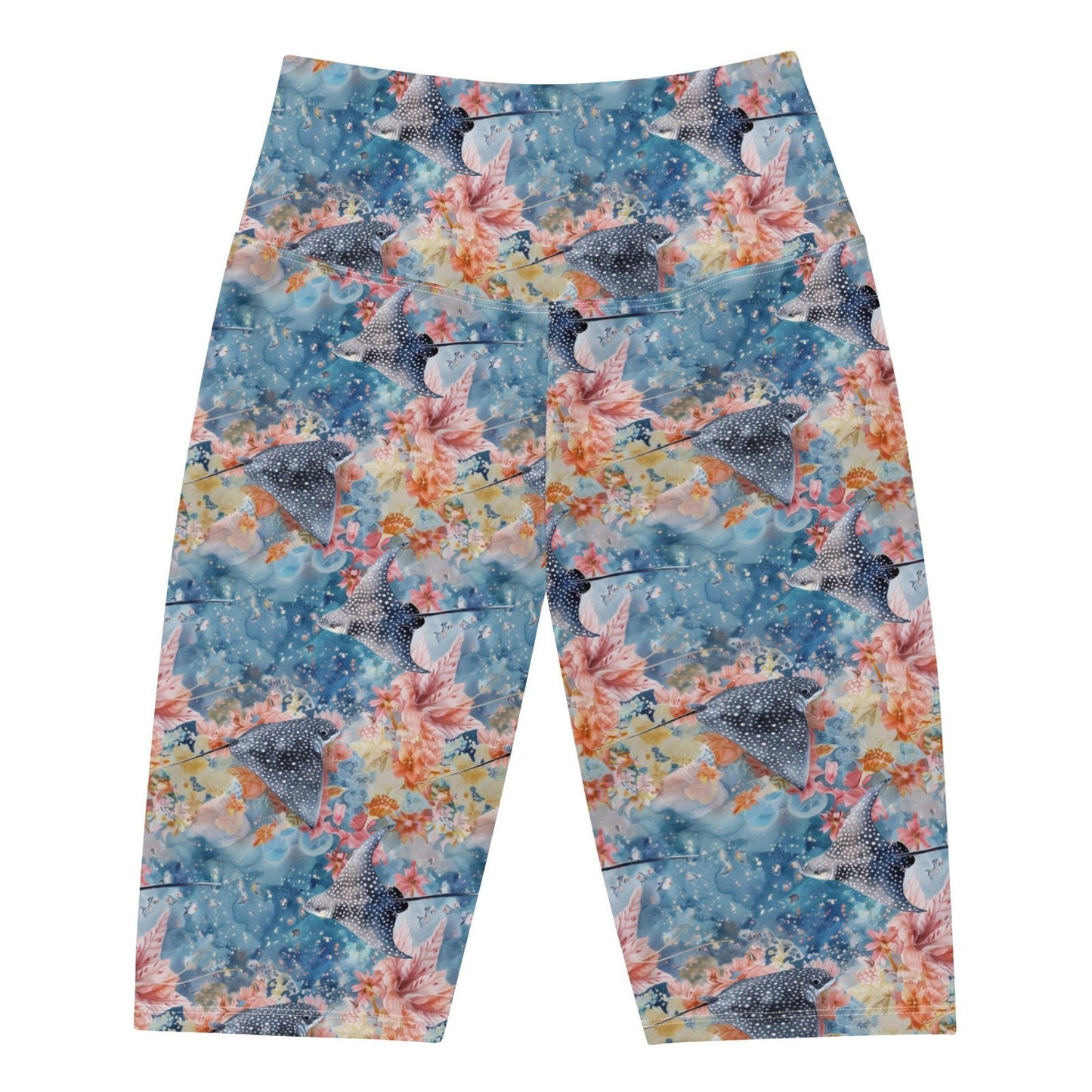Spotted Eagle Ray 8" Inch Dive Shorts - 