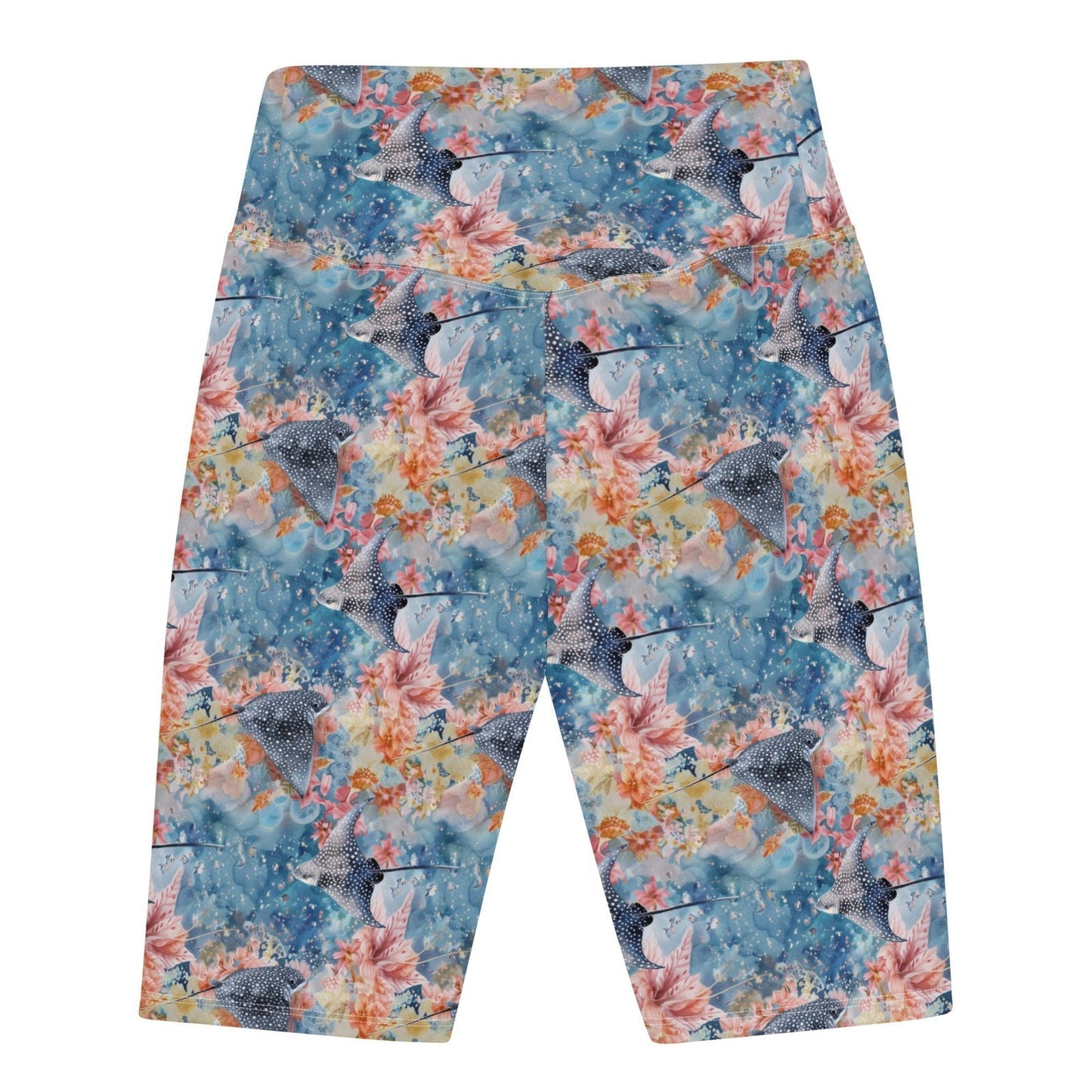 Spotted Eagle Ray 8" Inch Dive Shorts - 