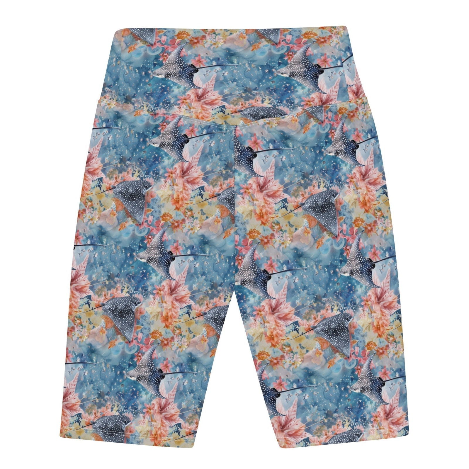 Spotted Eagle Ray 8" Inch Dive Shorts - 