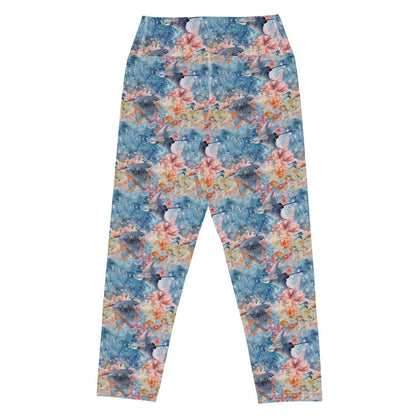 Spotted Eagle Ray Capri Swim Leggings - 