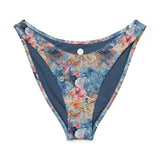 Moonlight Manta Eco High-Leg Cheeky Bikini Bottom -  - ["Moonlight Manta","ray","swim","Wildlife","women"]
