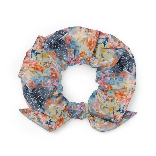 Spotted Eagle Ray Eco-Scrunchie - 