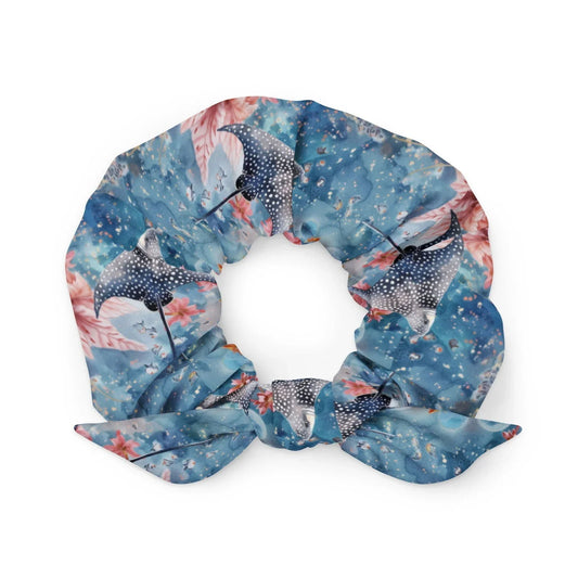 Spotted Eagle Ray Eco-Scrunchie - 