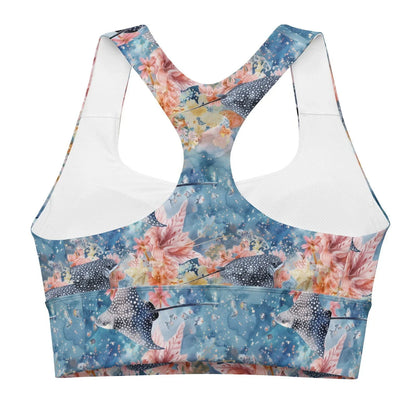 Spotted Eagle Ray Eco Sports Bra Top - 