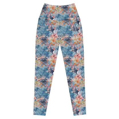 Spotted Eagle Ray Eco Swim Leggings With Pockets - 