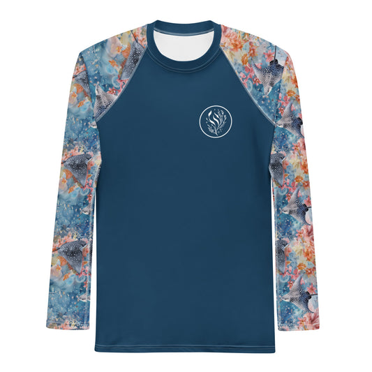 Spotted Eagle Ray Men's Rash Guard - 