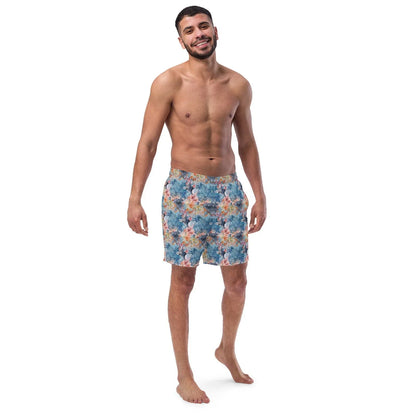 Spotted Eagle Ray Men's Swim Trunks - 
