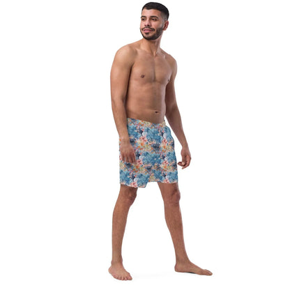Spotted Eagle Ray Men's Swim Trunks - 