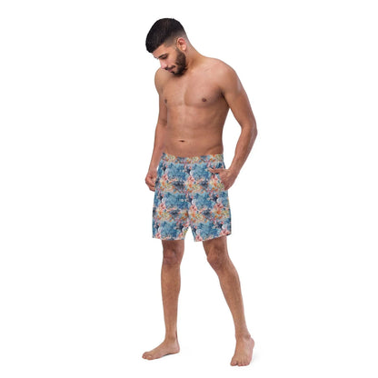 Spotted Eagle Ray Men's Swim Trunks - 