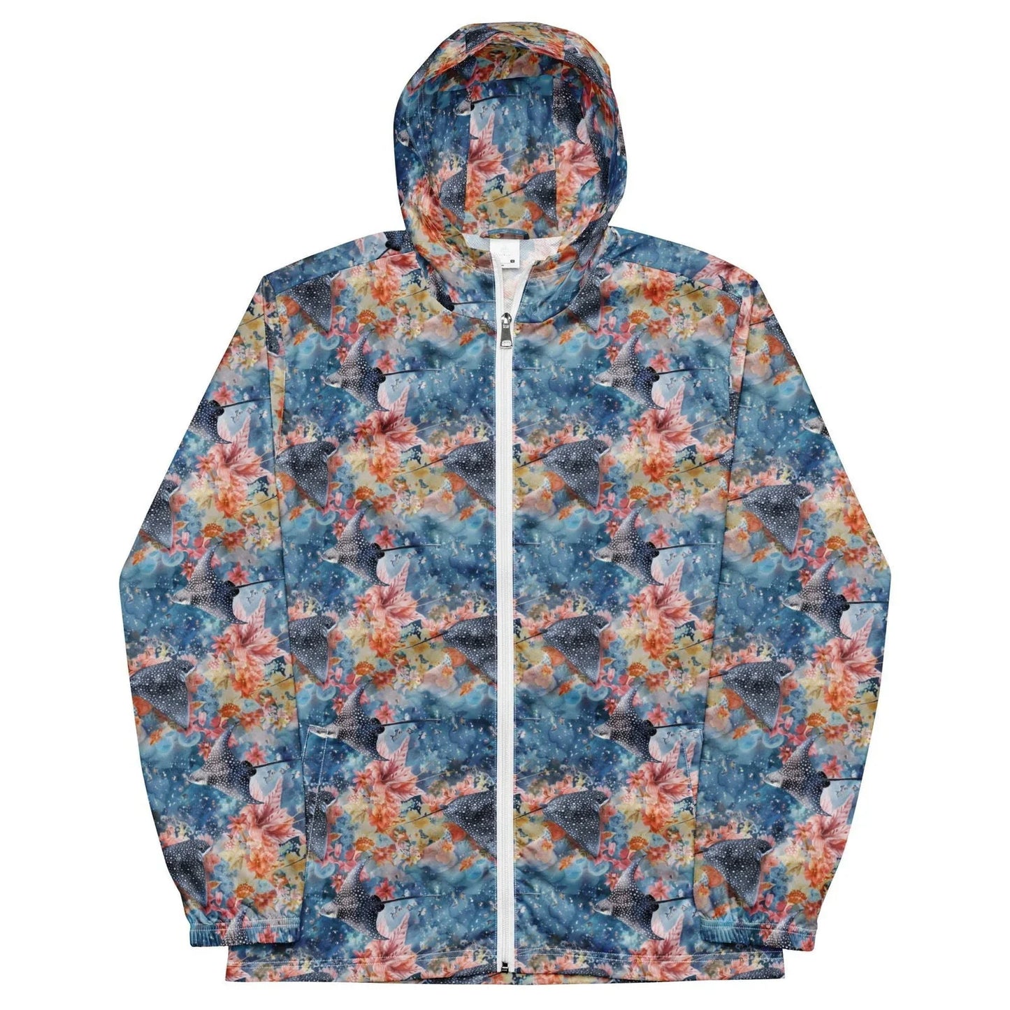 Spotted Eagle Ray Men’s windbreaker - 