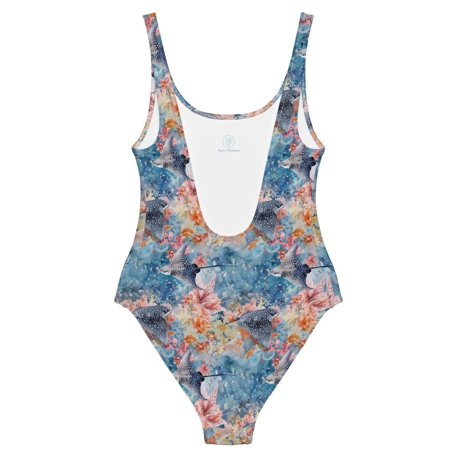Spotted Eagle Ray One-Piece Swimsuit - 