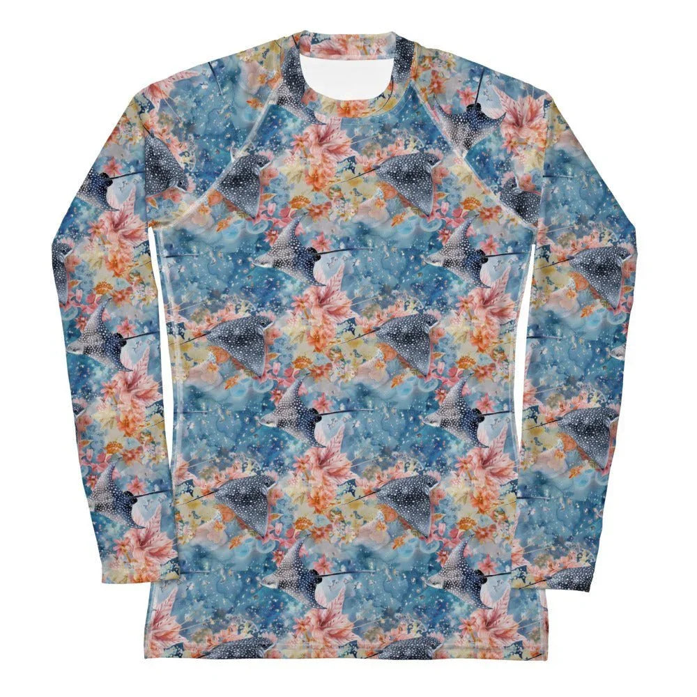 Spotted Eagle Ray Women's Rash Guard - 