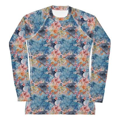 Spotted Eagle Ray Women's Rash Guard - 