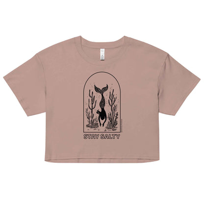 Stay Salty Women’s Crop Top - 