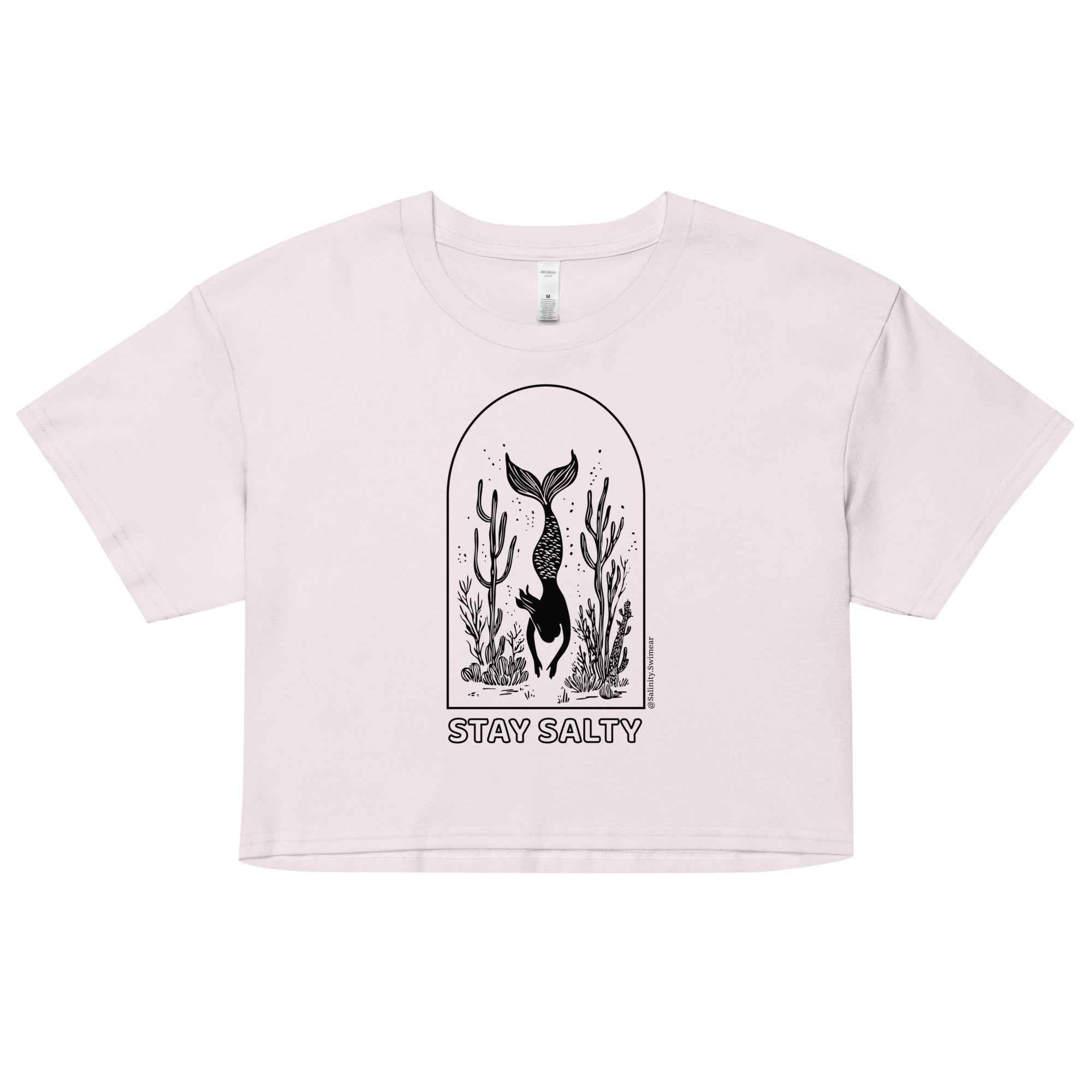 Stay Salty Women’s Crop Top -  - ["T","women"]