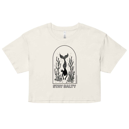 Stay Salty Women’s Crop Top - 