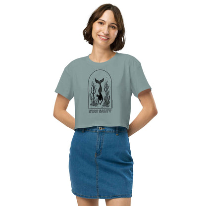 Stay Salty Women’s Crop Top - 