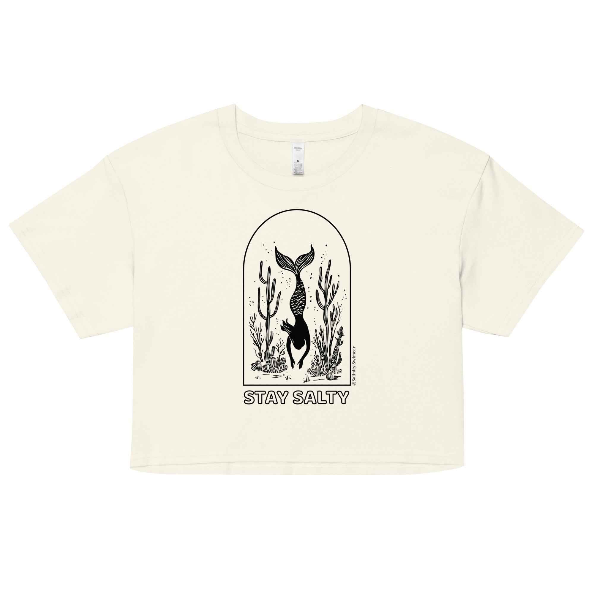 Stay Salty Women’s Crop Top -  - ["T","women"]