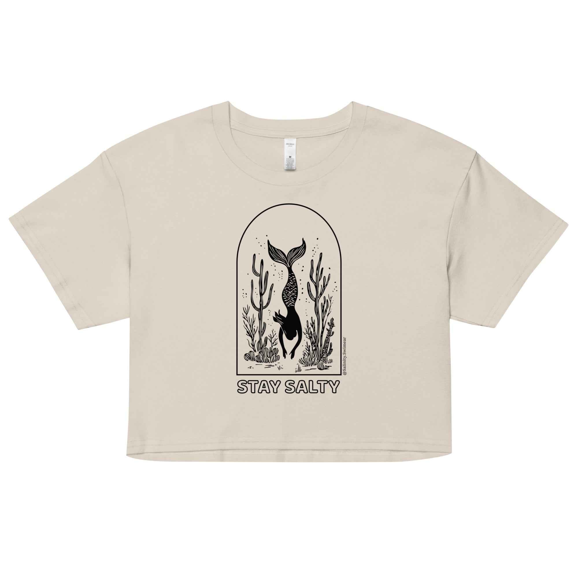Stay Salty Women’s Crop Top -  - ["T","women"]