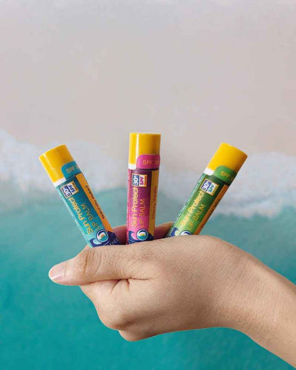 Sun Protect Lip Balm 3 Pack - 