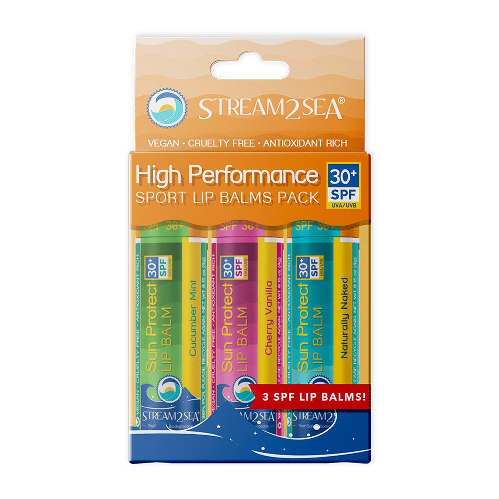 Sun Protect Lip Balm 3 Pack - 
