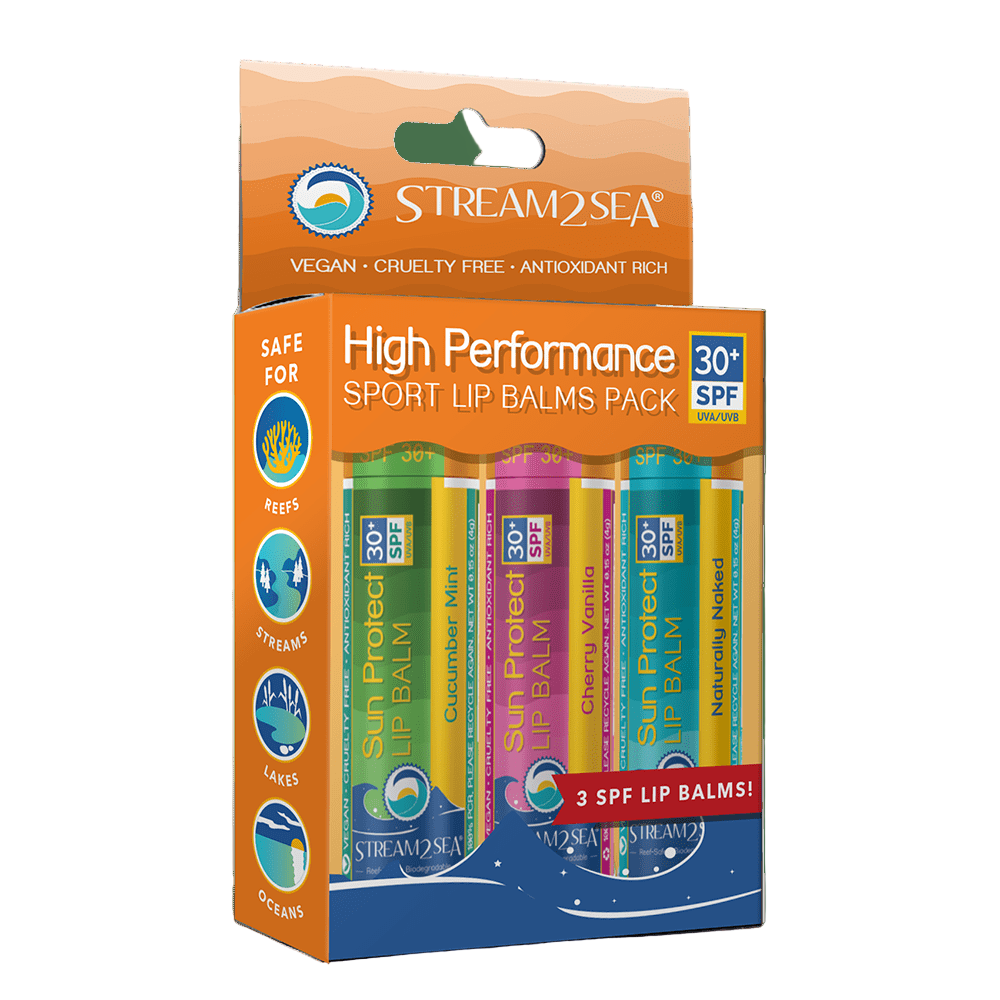 Sun Protect Lip Balm 3 Pack - 