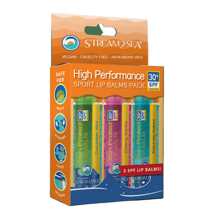 Sun Protect Lip Balm 3 Pack - 