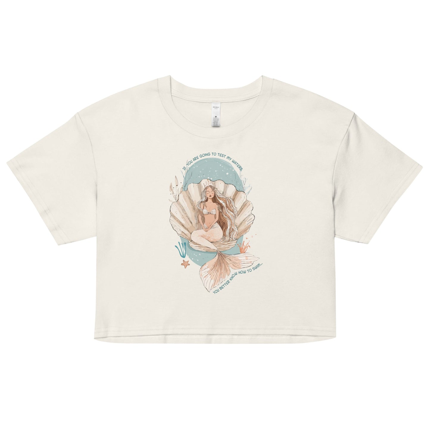 Test My Waters Women’s Crop Top - 