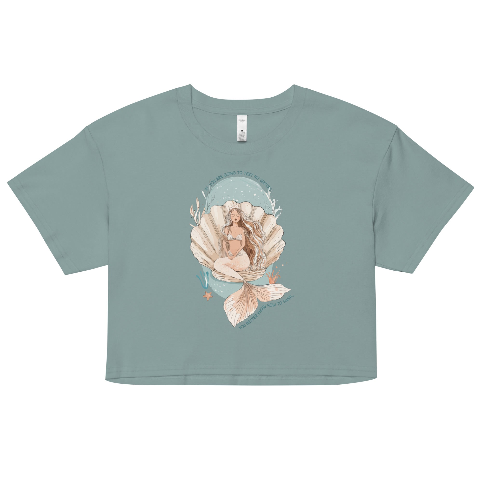 Test My Waters Women’s Crop Top -  - ["T","women"]