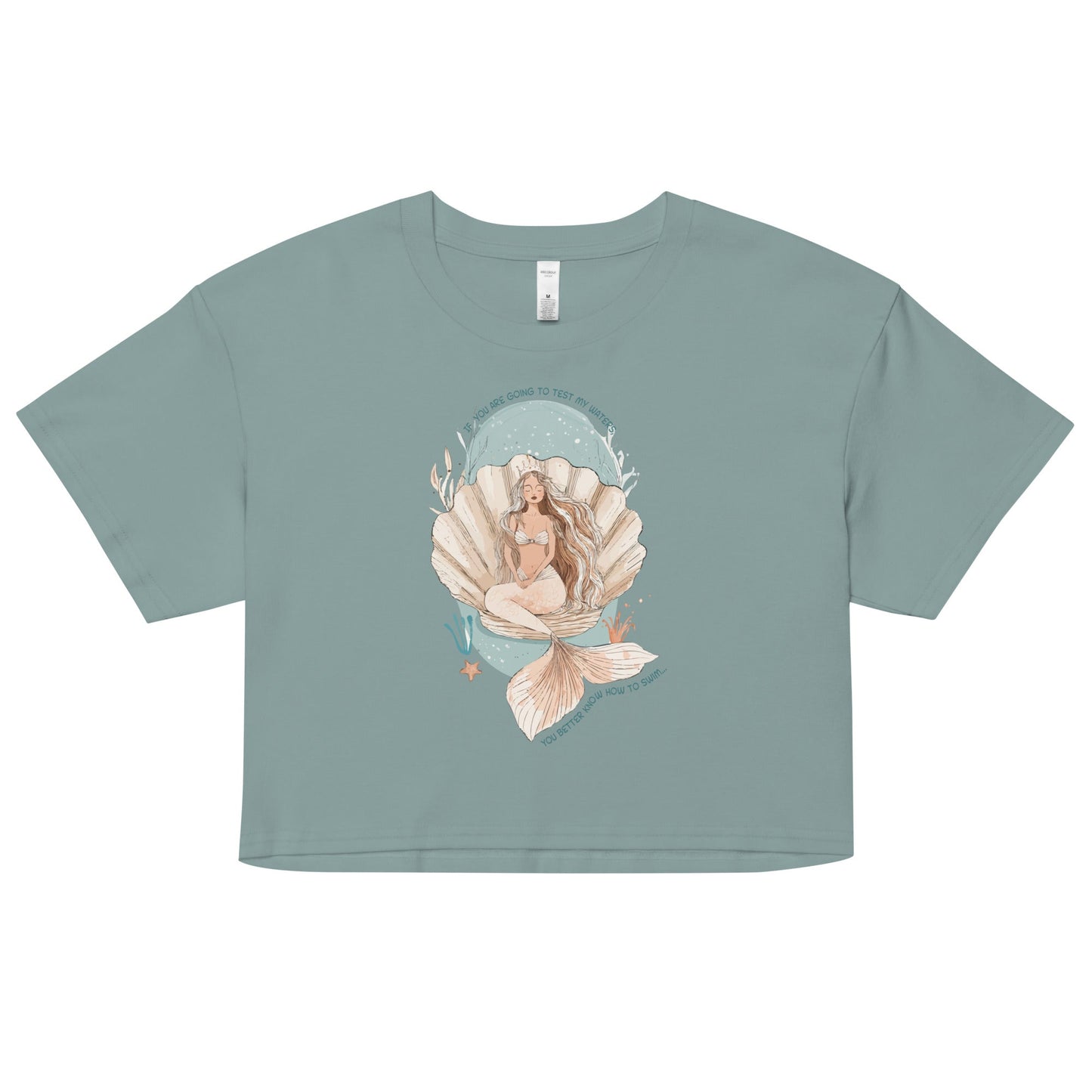 Test My Waters Women’s Crop Top - 