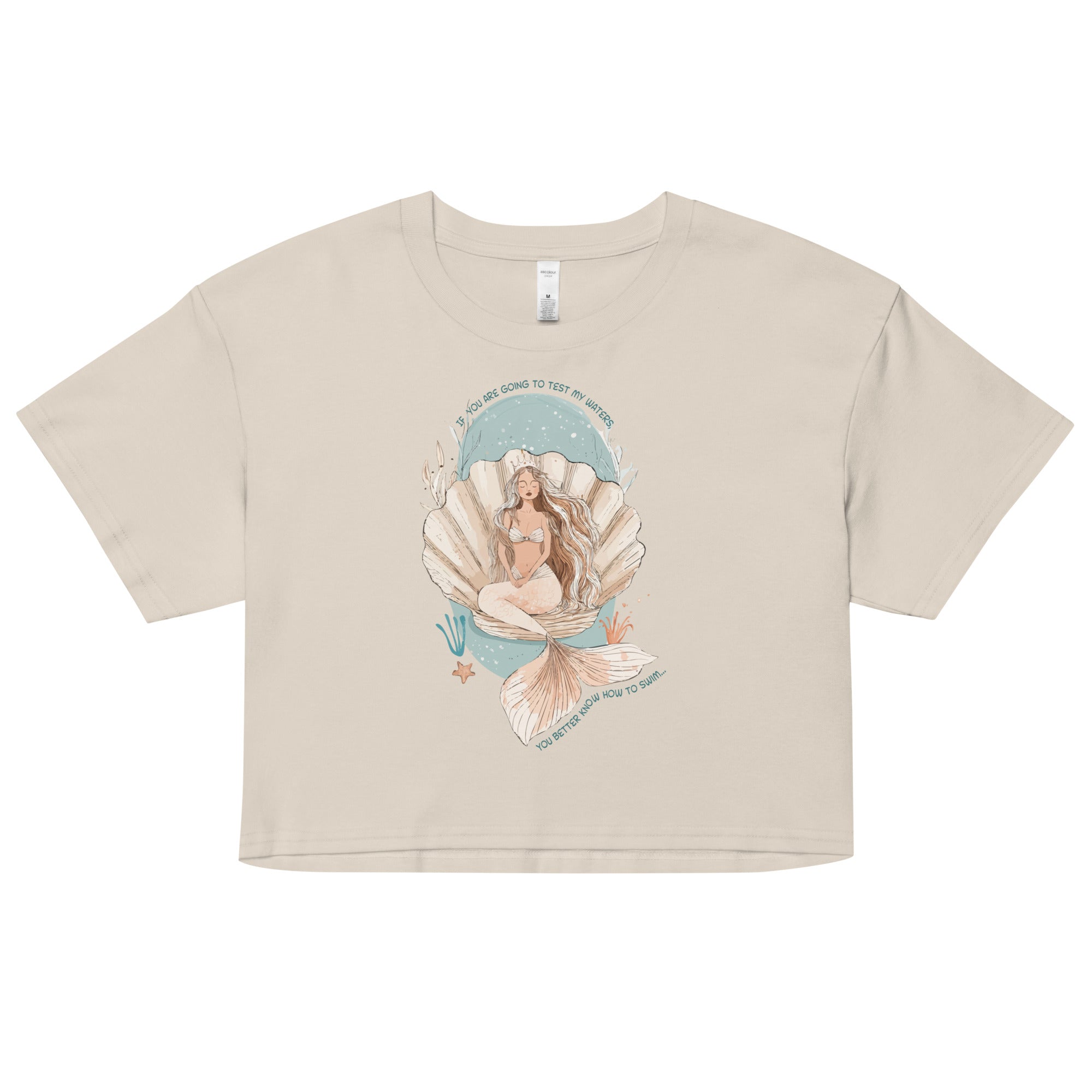 Test My Waters Women’s Crop Top -  - ["T","women"]