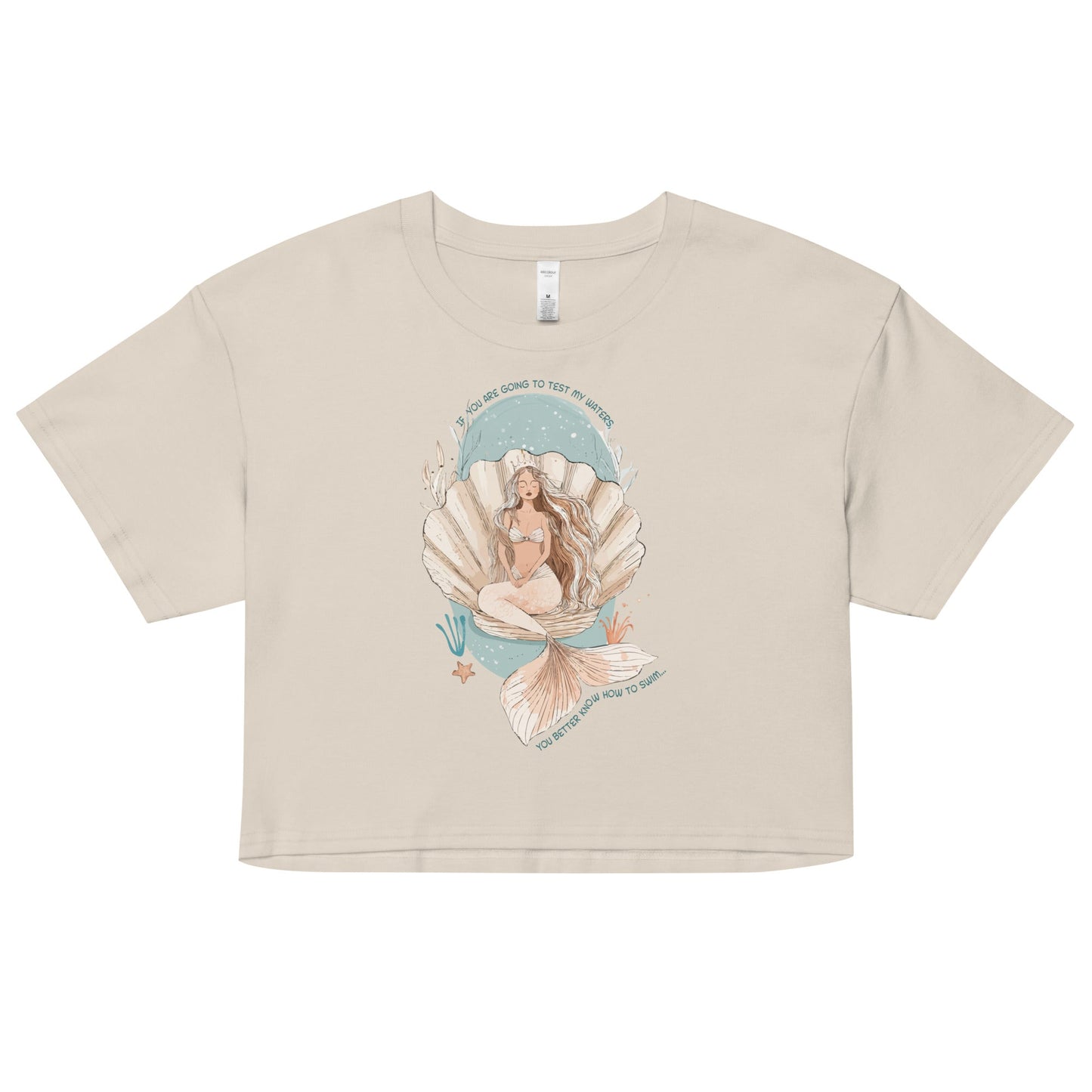 Test My Waters Women’s Crop Top - 