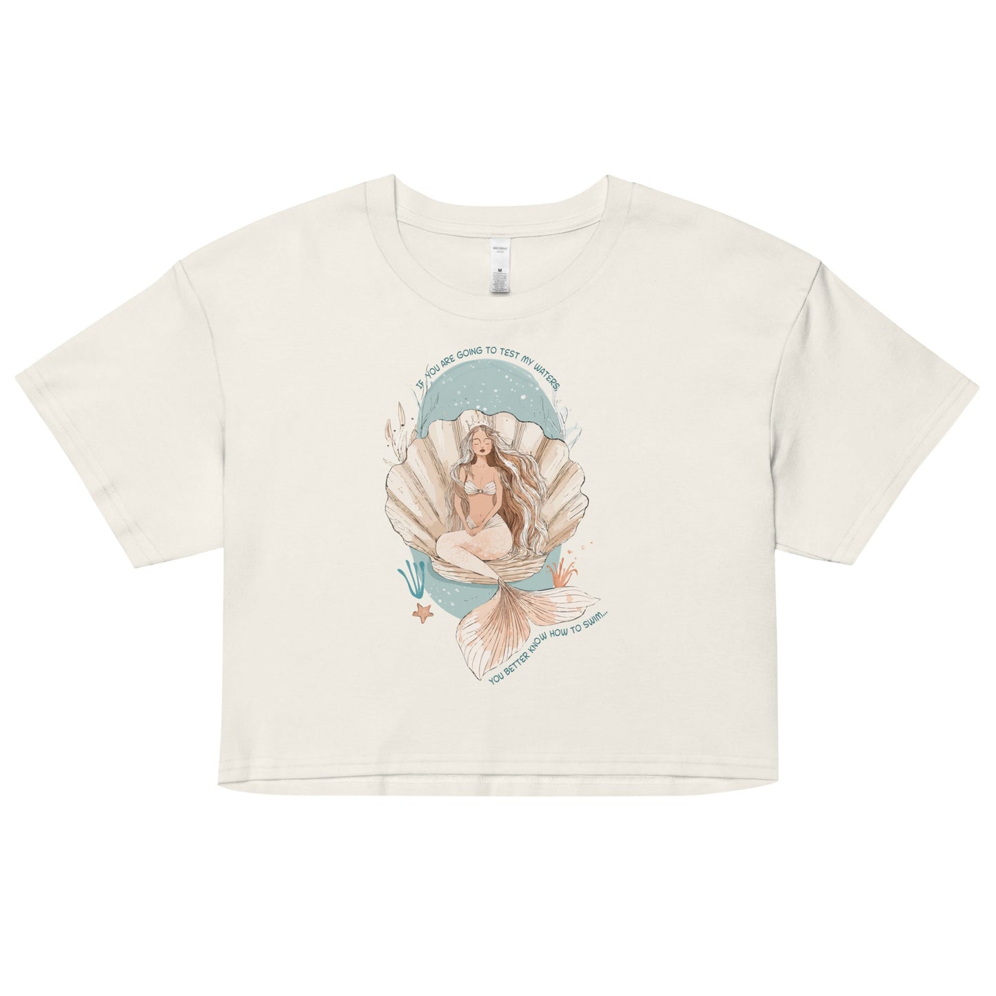 Test My Waters Women’s Crop Top - 