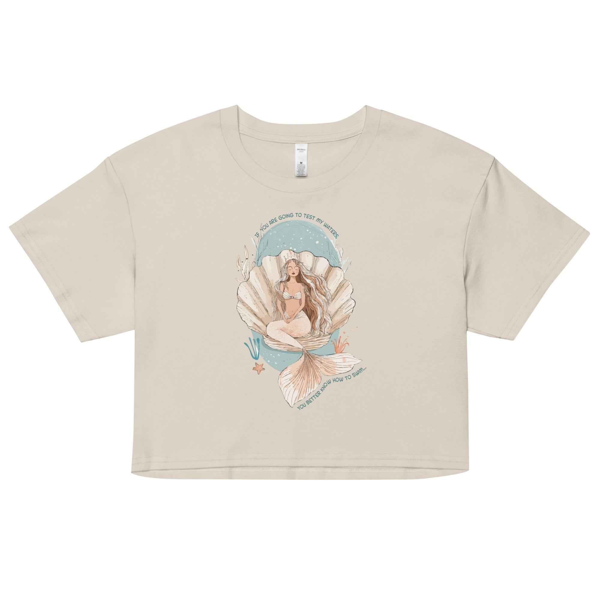 Test My Waters Women’s Crop Top -  - ["T","women"]