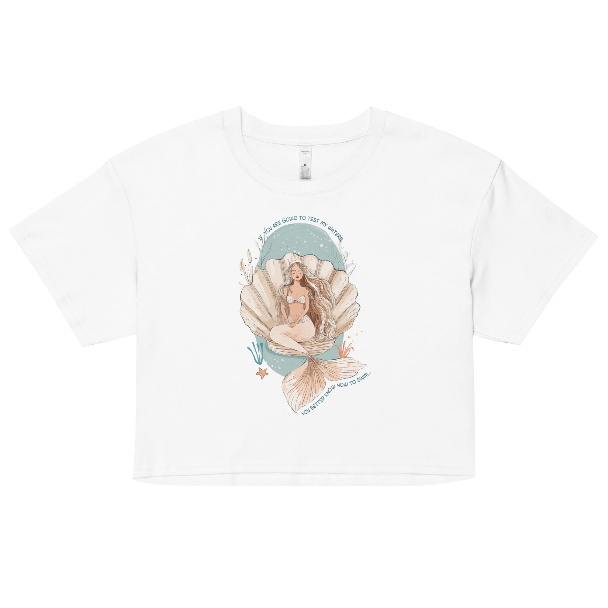 Test My Waters Women’s Crop Top -  - ["T","women"]