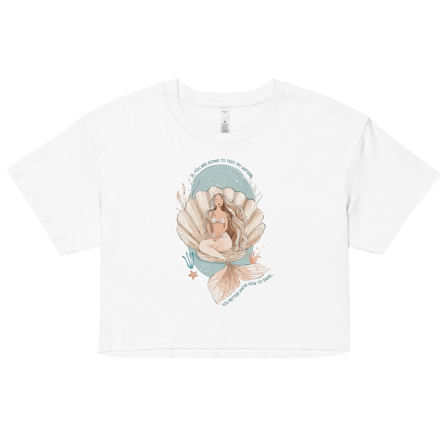 Test My Waters Women’s Crop Top - 