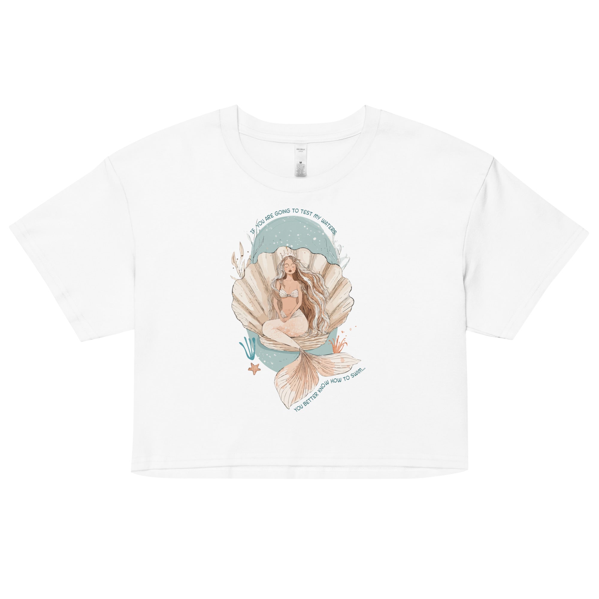 Test My Waters Women’s Crop Top -  - ["T","women"]