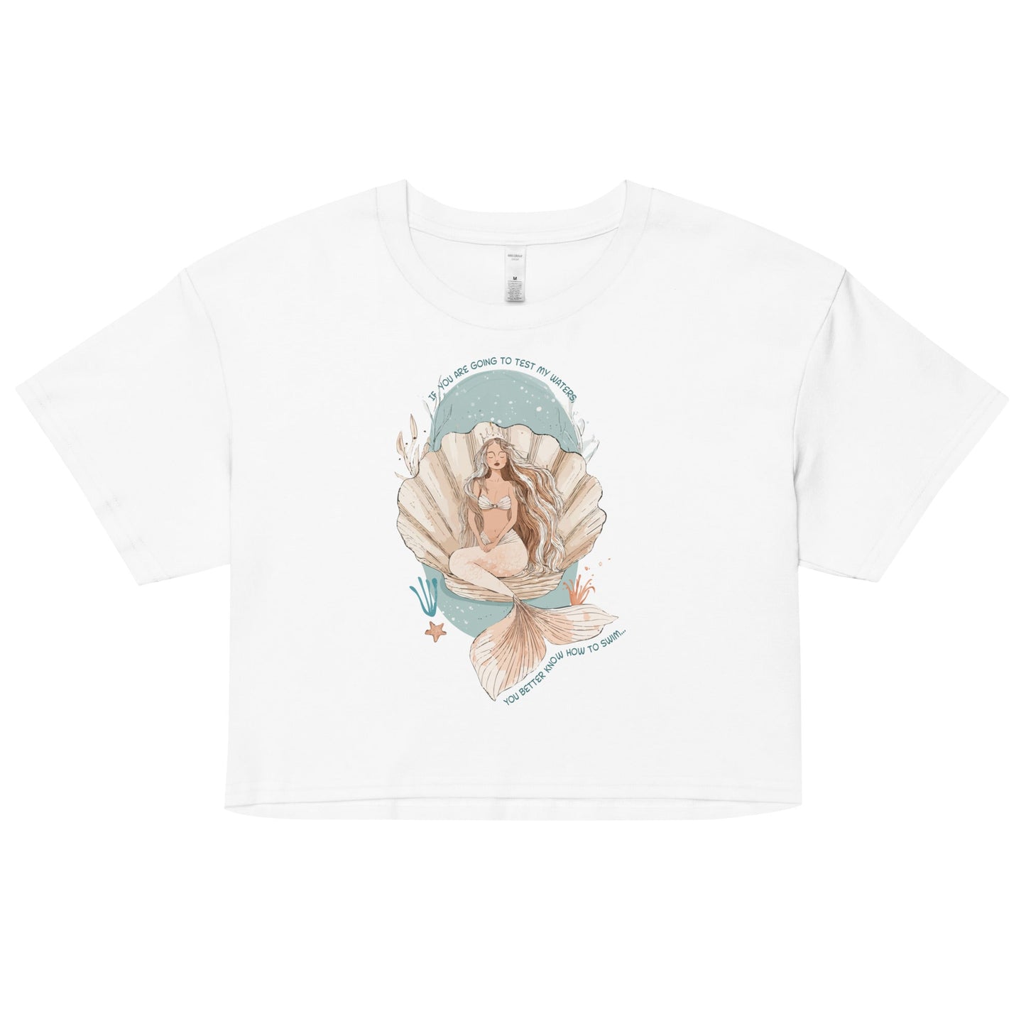 Test My Waters Women’s Crop Top - 